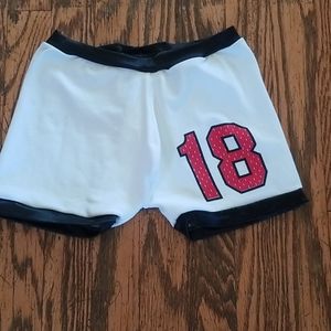 Whittall & Shon Varsity booty shorts/undies
